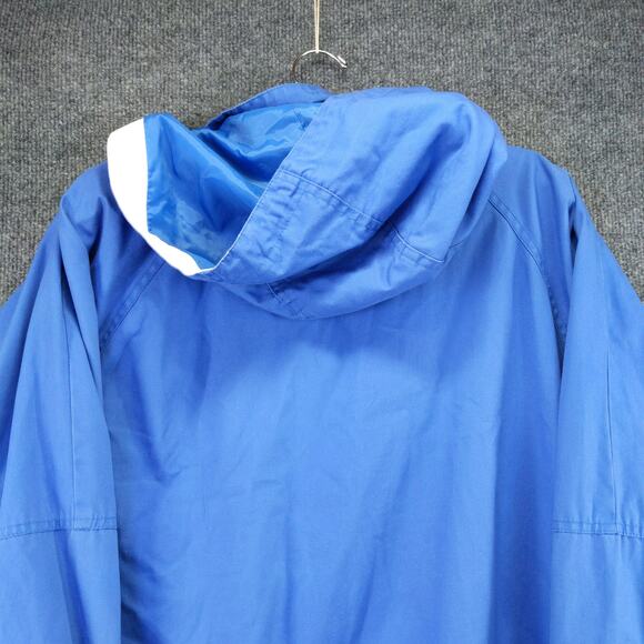 Vintage PA Originals Mens Hooded Jacket Coat Size M Blue White Snaps Front - Picture 8 of 13